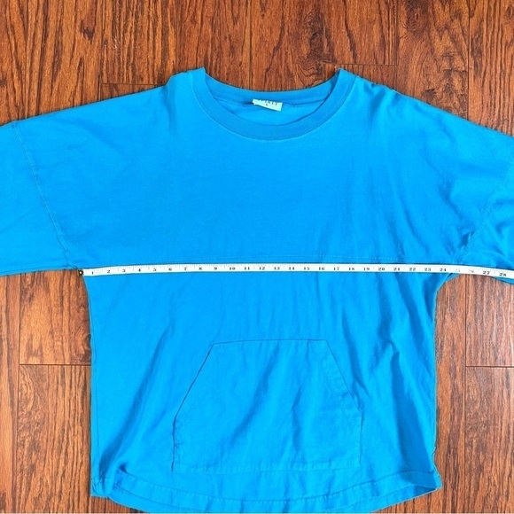 Landshark Fins Up Blue Long Sleeve Graphic Shark fin Spirit Jersey Size Large - Picture 14 of 16